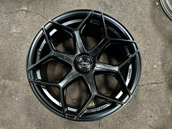 New 18X9 ET15 Lenso Vamos Rim (4 wheel) Matt Black 6X139.7