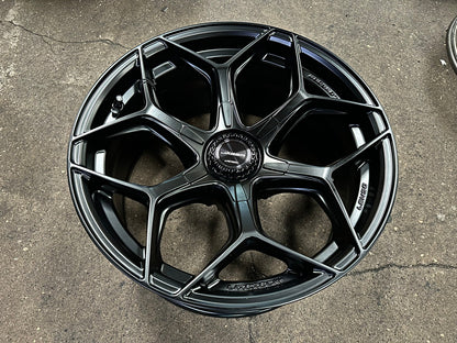 New 18X9 ET15 Lenso Vamos Rim (4 wheel) Matt Black 6X139.7