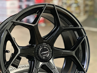 New 18X9 ET15 Lenso Vamos Rim (4 wheel) Matt Black 6X139.7