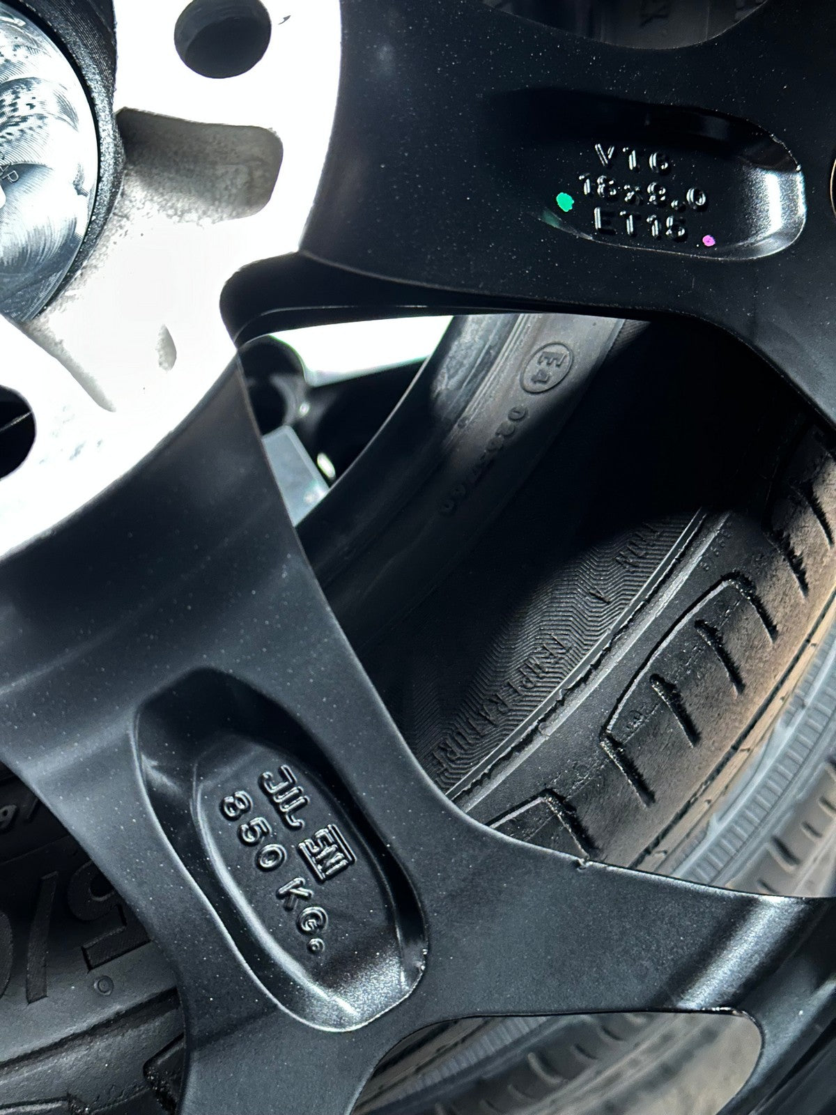 New 18X9 ET15 Lenso Vamos Rim (4 wheel) Matt Black 6X139.7