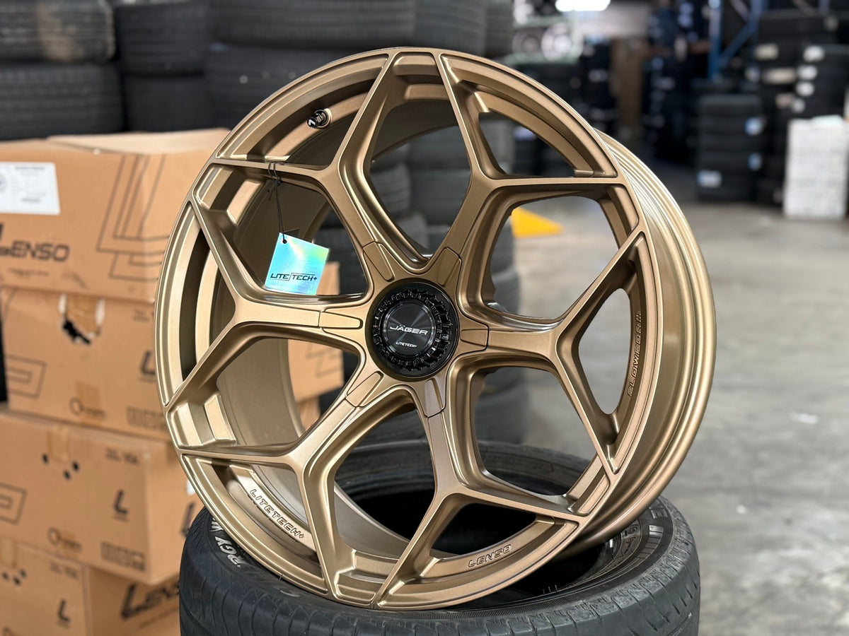 New 20X9 ET15 Lenso Vamos Rim (4 wheel) Matt Bronze 6X139.7