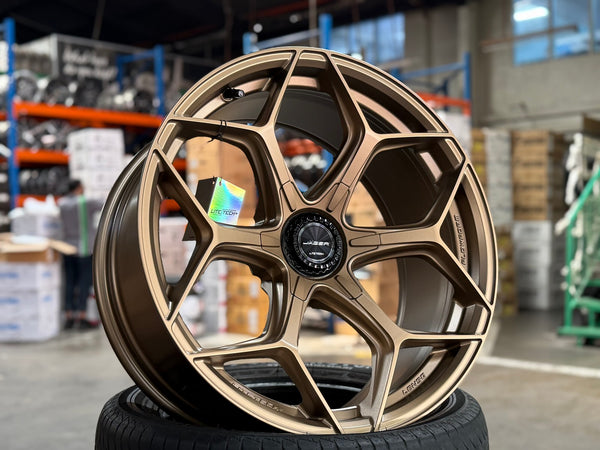 New 20X9 ET15 Lenso Vamos Rim (4 wheel) Matt Bronze 6X139.7
