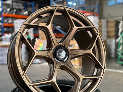New 20X9 ET15 Lenso Vamos Rim (4 wheel) Matt Bronze 6X139.7