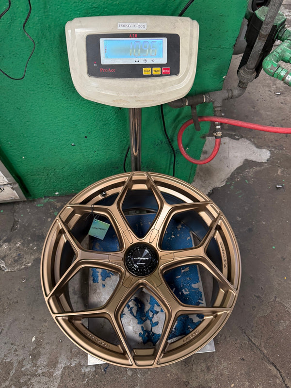 New 20X9 ET15 Lenso Vamos Rim (4 wheel) Matt Bronze 6X139.7