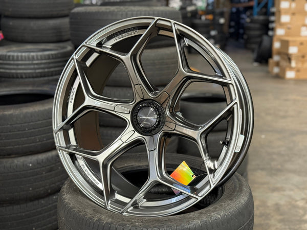 New 20X9 ET15 Lenso Vamos Rim (4 wheel) Hyper Black 6X139.7