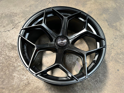 New 20X9 ET15 Lenso Vamos Rim (4 wheel) Matt Black 6X139.7