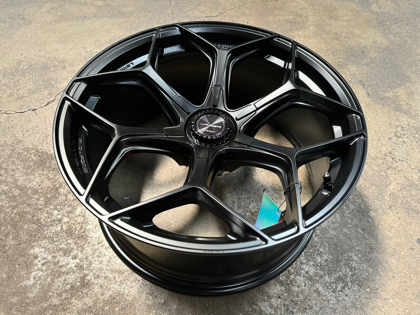 New 20X9 ET15 Lenso Vamos Rim (4 wheel) Matt Black 6X139.7