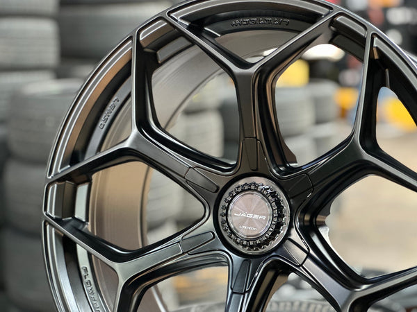 New 20X9 ET15 Lenso Vamos Rim (4 wheel) Matt Black 6X139.7