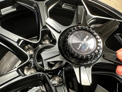 New 20X9 ET15 Lenso Vamos Rim (4 wheel) Matt Black 6X139.7