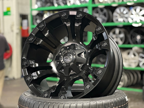 New 20X10 ET-18 Fuel Vapor Rim (4 wheel) Matt Black 6X139.7