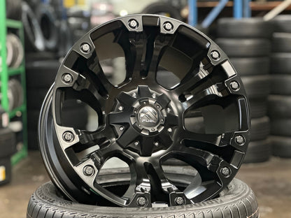 New 20X10 ET-18 Fuel Vapor Rim (4 wheel) Matt Black 6X139.7