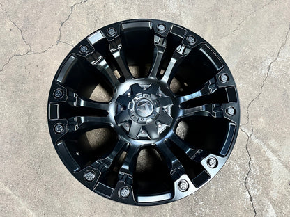 New 20X10 ET-18 Fuel Vapor Rim (4 wheel) Matt Black 6X139.7