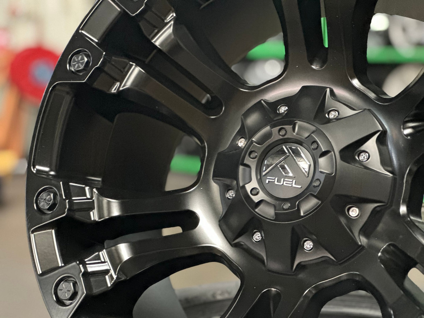 New 20X10 ET-18 Fuel Vapor Rim (4 wheel) Matt Black 6X139.7