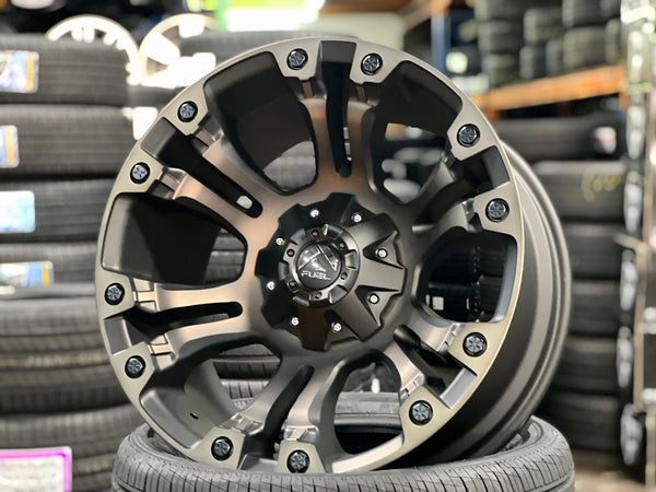 New 20X10 ET-18 Fuel Vapor Rim (4 wheel) Black 6X139.7