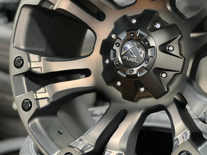 New 20X10 ET-18 Fuel Vapor Rim (4 wheel) Black 6X139.7