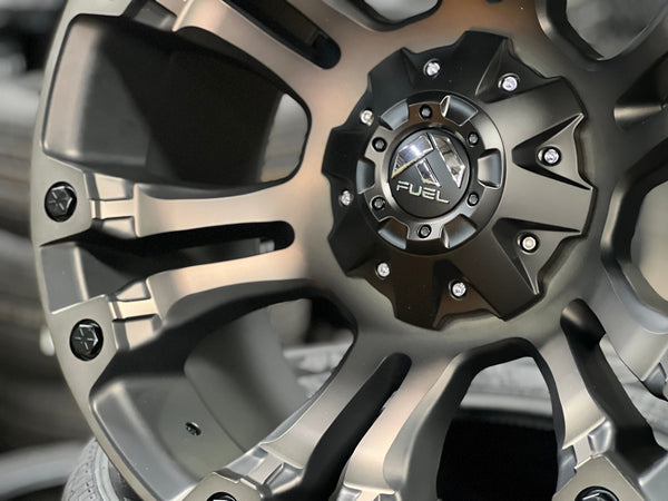 New 20X10 ET-18 Fuel Vapor Rim (4 wheel) Black 6X139.7