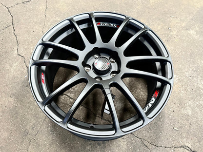 New 18X8 ET37 Lenso Venom 2 Rim (4 wheel) Matt Black 5X114.3