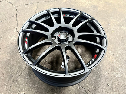 New 18X8 ET37 Lenso Venom 2 Rim (4 wheel) Matt Black 5X114.3