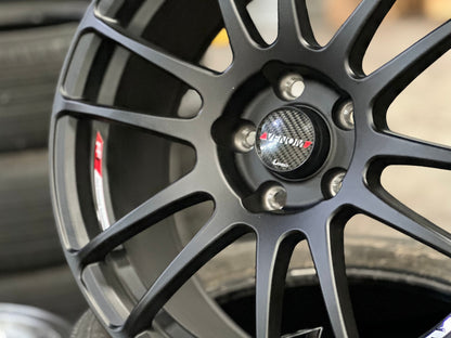 New 18X8 ET37 Lenso Venom 2 Rim (4 wheel) Matt Black 5X114.3