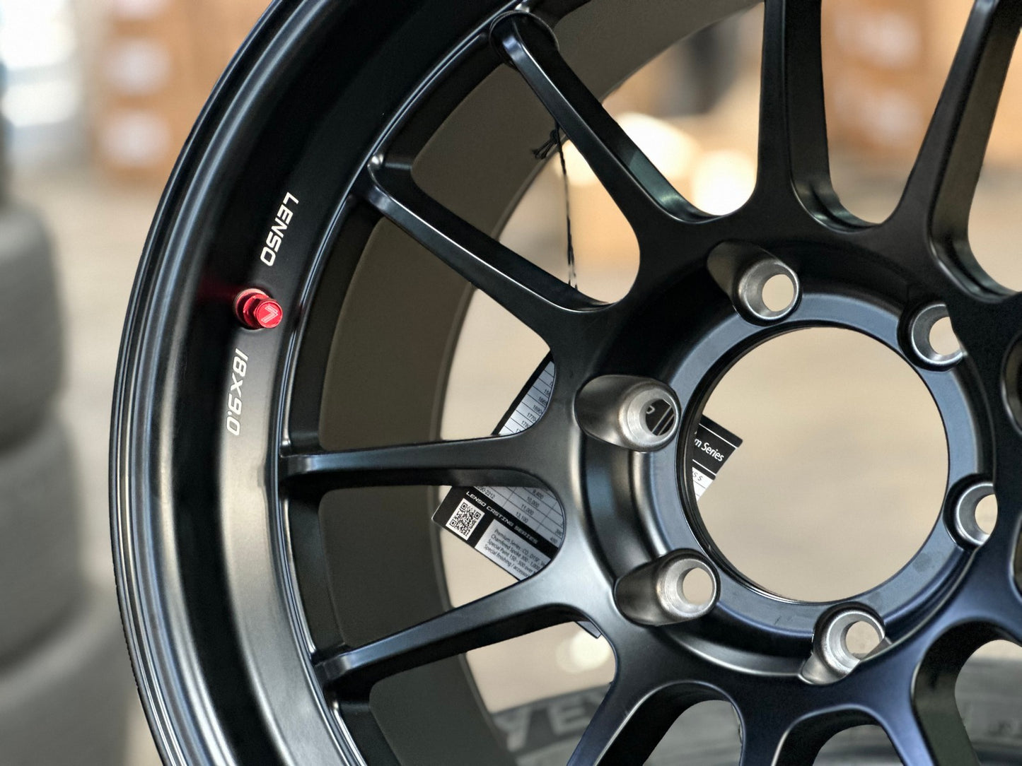 New 18X9 ET0 Lenso Venom 5 Rim (4 wheel) Matt Black 6X139.7