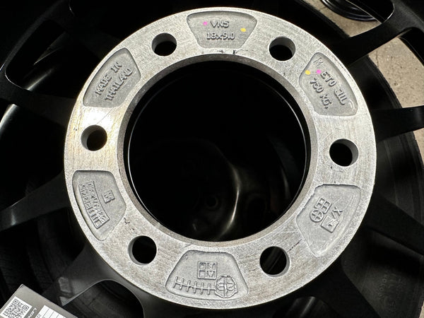 New 18X9 ET0 Lenso Venom 5 Rim (4 wheel) Matt Black 6X139.7