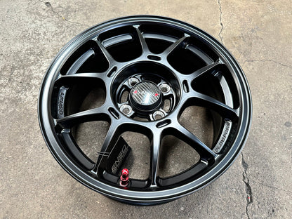 New 15X6.5 ET38 Lenso Venom 6 Rim (4 wheel) Matt Black 4X100