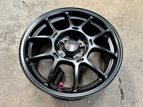 New 15X6.5 ET38 Lenso Venom 6 Rim (4 wheel) Matt Black 4X100