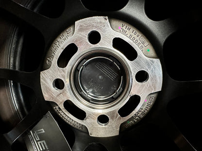 New 15X6.5 ET38 Lenso Venom 6 Rim (4 wheel) Matt Black 4X100