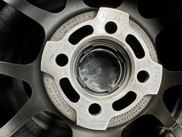 New 15X6.5 ET38 Lenso Venom 6 Rim (4 wheel) Hyper Black 4X100