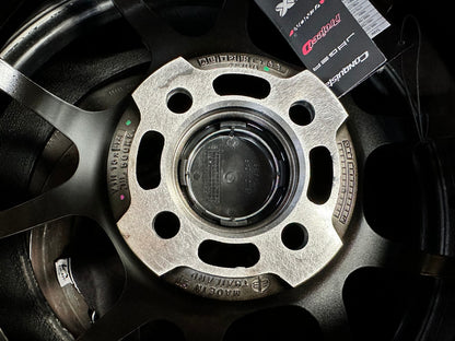 New 15X6.5 ET38 Lenso Venom 6 Rim (4 wheel) Gloss Black 4X100