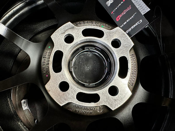 New 15X6.5 ET38 Lenso Venom 6 Rim (4 wheel) Gloss Black 4X100