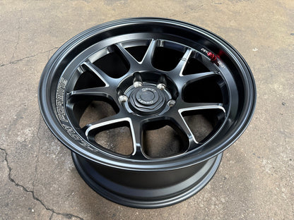 New 18X9 ET0 Lenso Venom 6 Rim (4 wheel) Matt Black 6X139.7