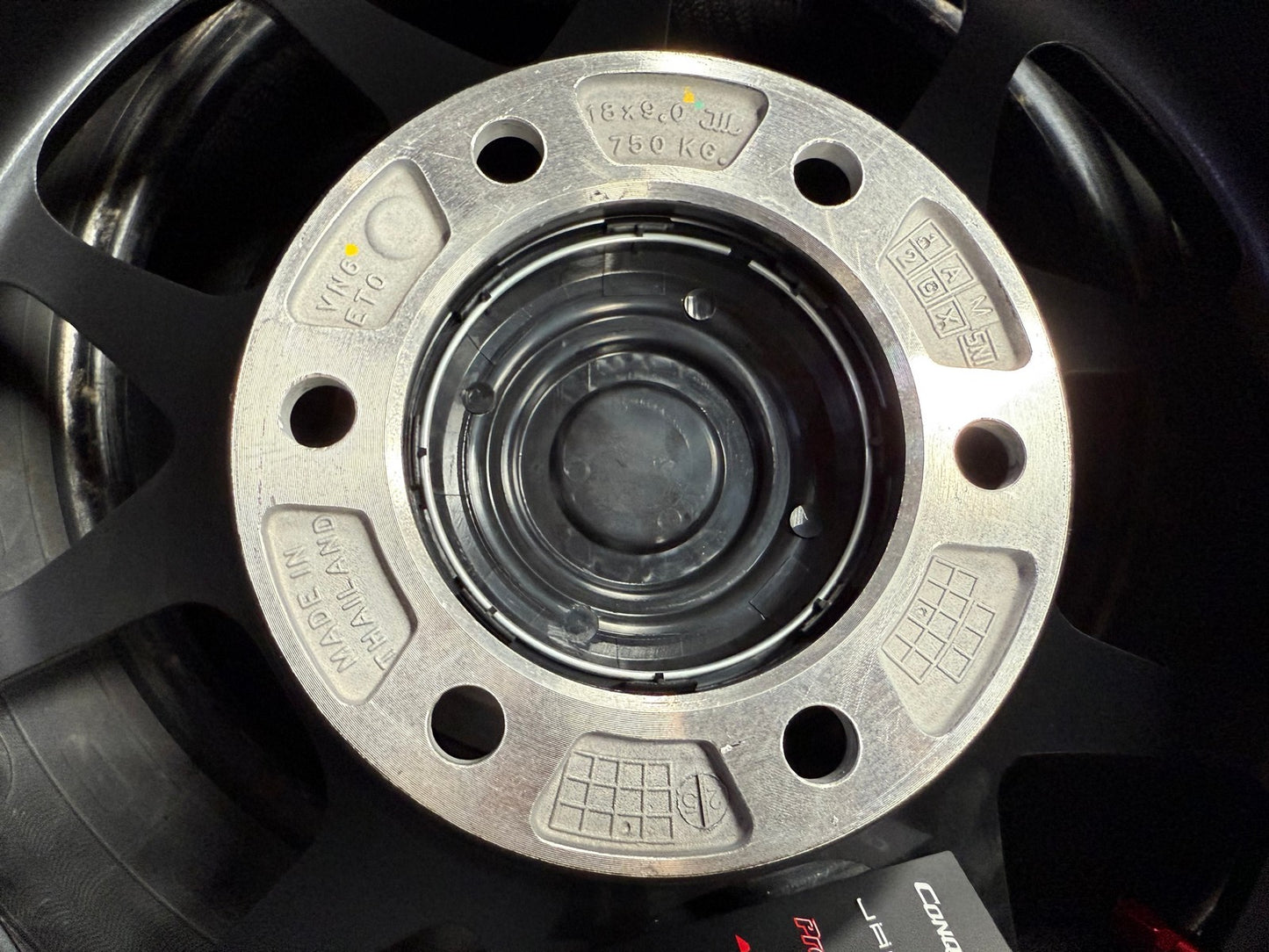 New 18X9 ET0 Lenso Venom 6 Rim (4 wheel) Matt Black 6X139.7