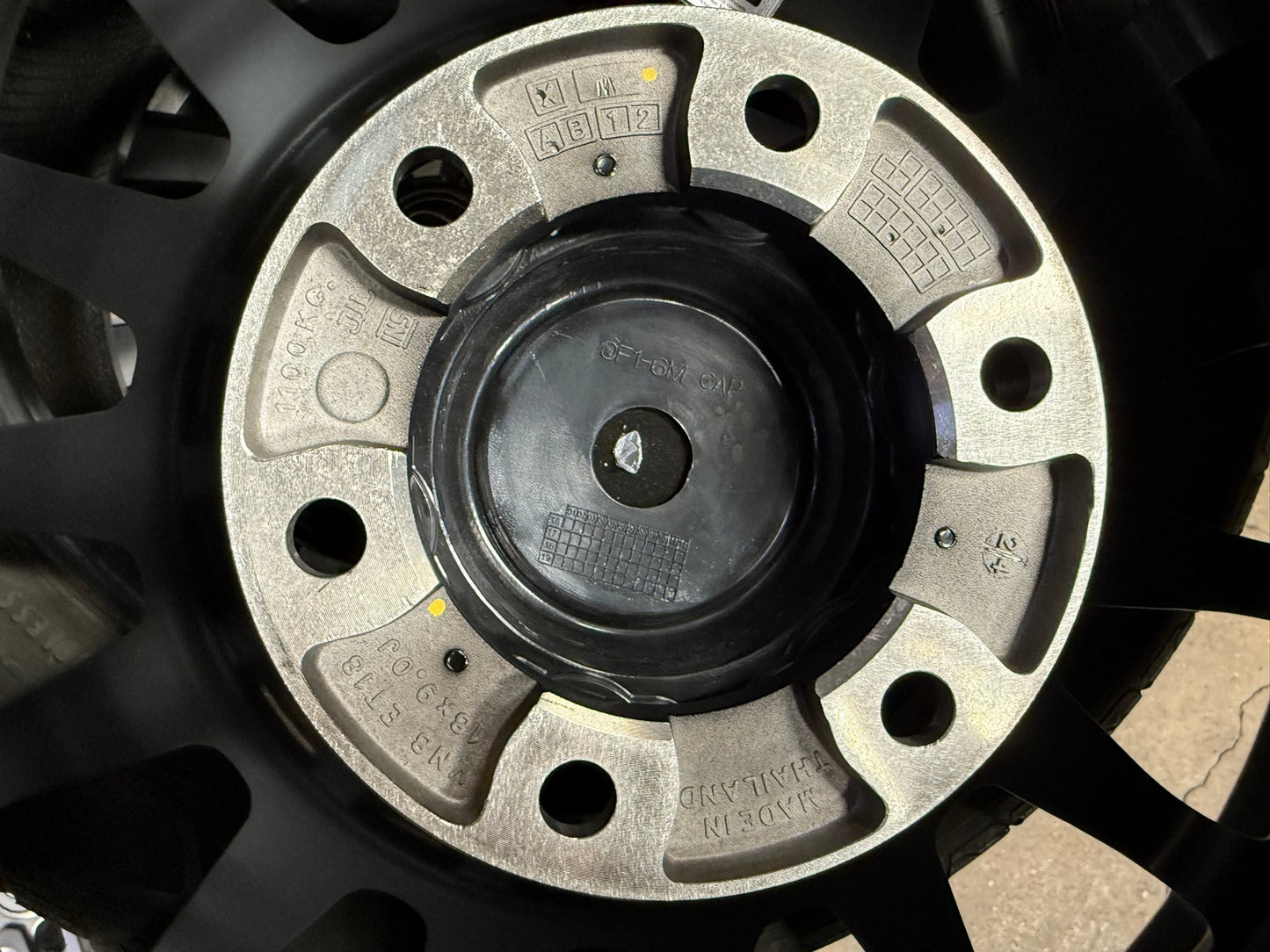 New 18X9 ET18 Lenso Venom 8 Rim (4 wheel) Matt Black 6X139.7