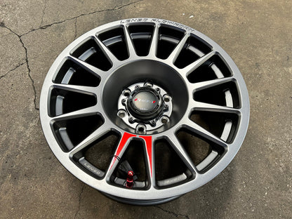 New 18X9 ET18 Lenso Venom 8 Rim (4 wheel) Matt Gunmetal 6X139.7