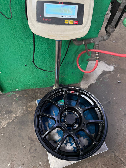 New 16X7 ET35 Lenso Venom V1N Rim (4 wheel) Matt Black 4X100