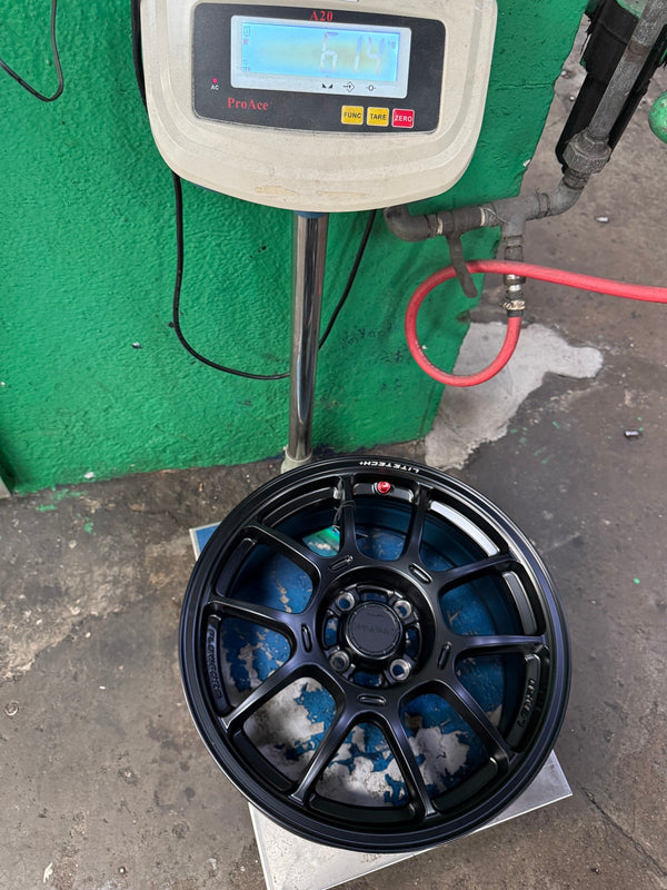 New 16X7 ET35 Lenso Venom V1N Rim (4 wheel) Matt Black 4X100