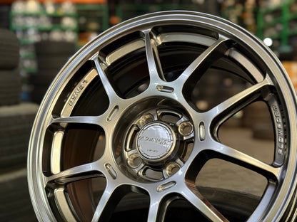 New 16X7 ET35 Lenso Venom V1N Rim (4 wheel) Gloss Gunmetal 4X100