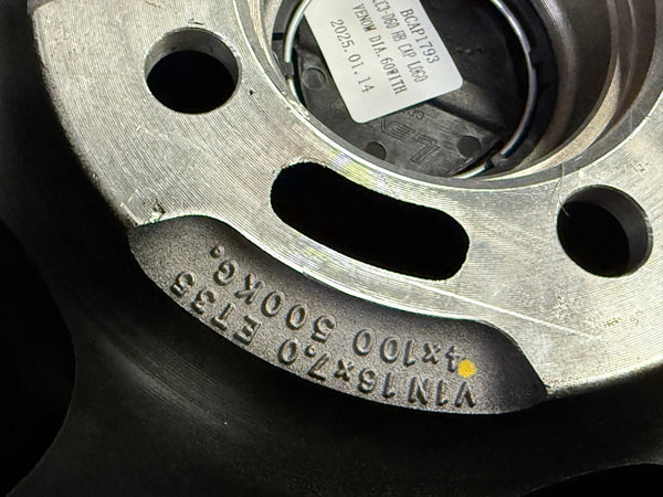 New 16X7 ET35 Lenso Venom V1N Rim (4 wheel) Gloss Gunmetal 4X100