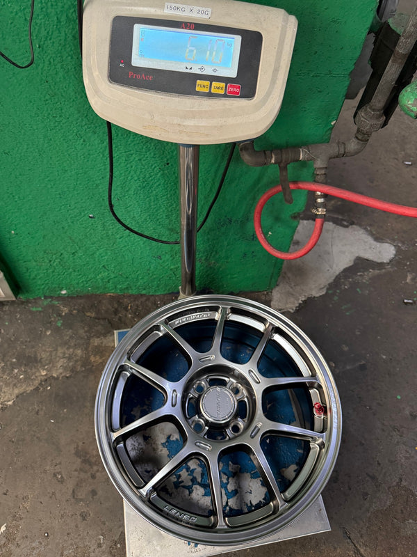 New 16X7 ET35 Lenso Venom V1N Rim (4 wheel) Gloss Gunmetal 4X100