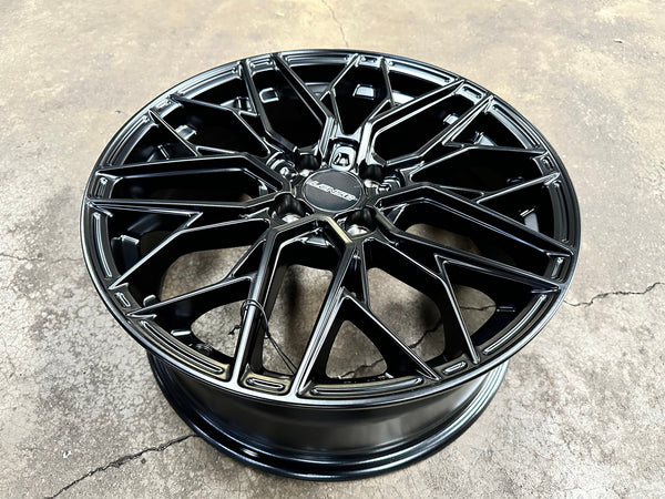 New 17X7 ET35 Lenso Ventus Rim (4 wheel) Matt Black 4X100