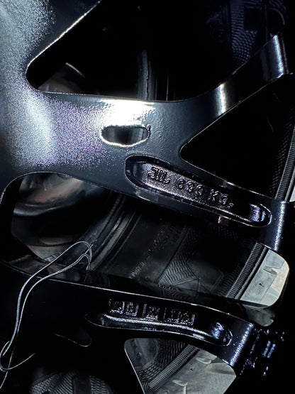 New 17X7 ET35 Lenso Ventus Rim (4 wheel) Gloss Black PF 4X100