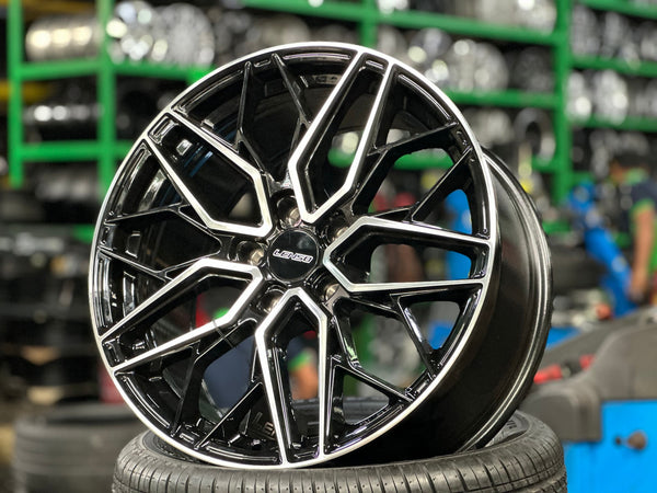 New 18X8.5 ET35 Lenso Ventus Rim (4 wheel) Matt Black 5X114.3