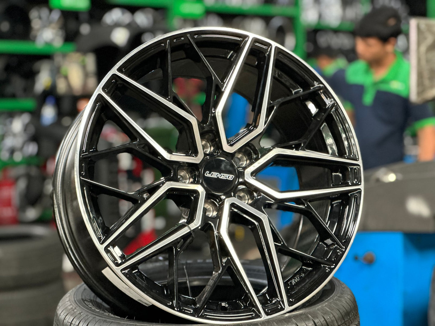 New 18X8.5 ET35 Lenso Ventus Rim (4 wheel) Matt Black 5X114.3