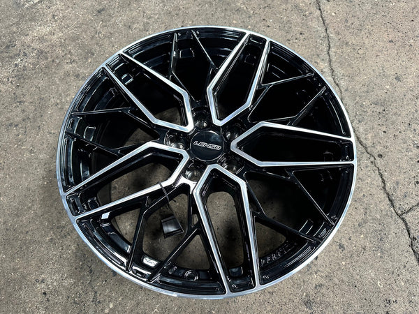 New 18X8.5 ET35 Lenso Ventus Rim (4 wheel) Matt Black 5X114.3