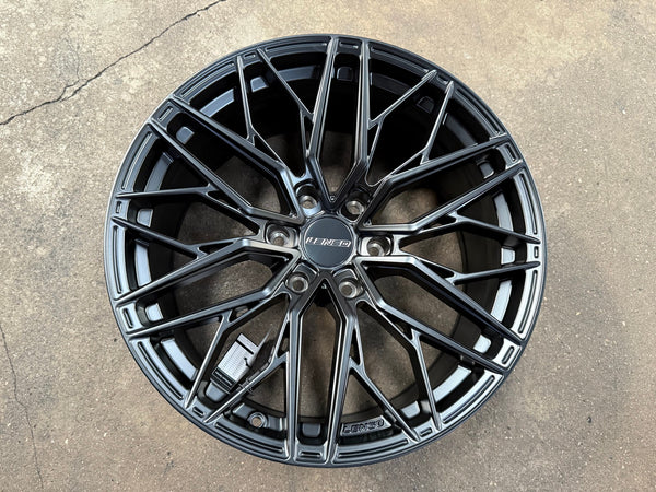 New 20X9 ET15 Lenso Ventus Rim (4 wheel) Matt Black 6X139.7