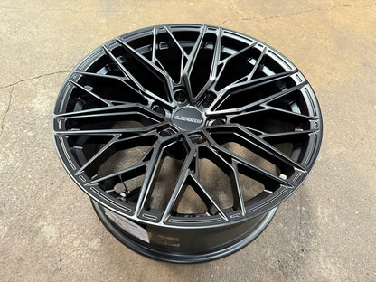 New 20X9 ET15 Lenso Ventus Rim (4 wheel) Matt Black 6X139.7