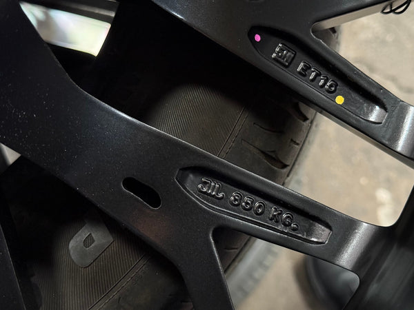 New 20X9 ET15 Lenso Ventus Rim (4 wheel) Matt Black 6X139.7