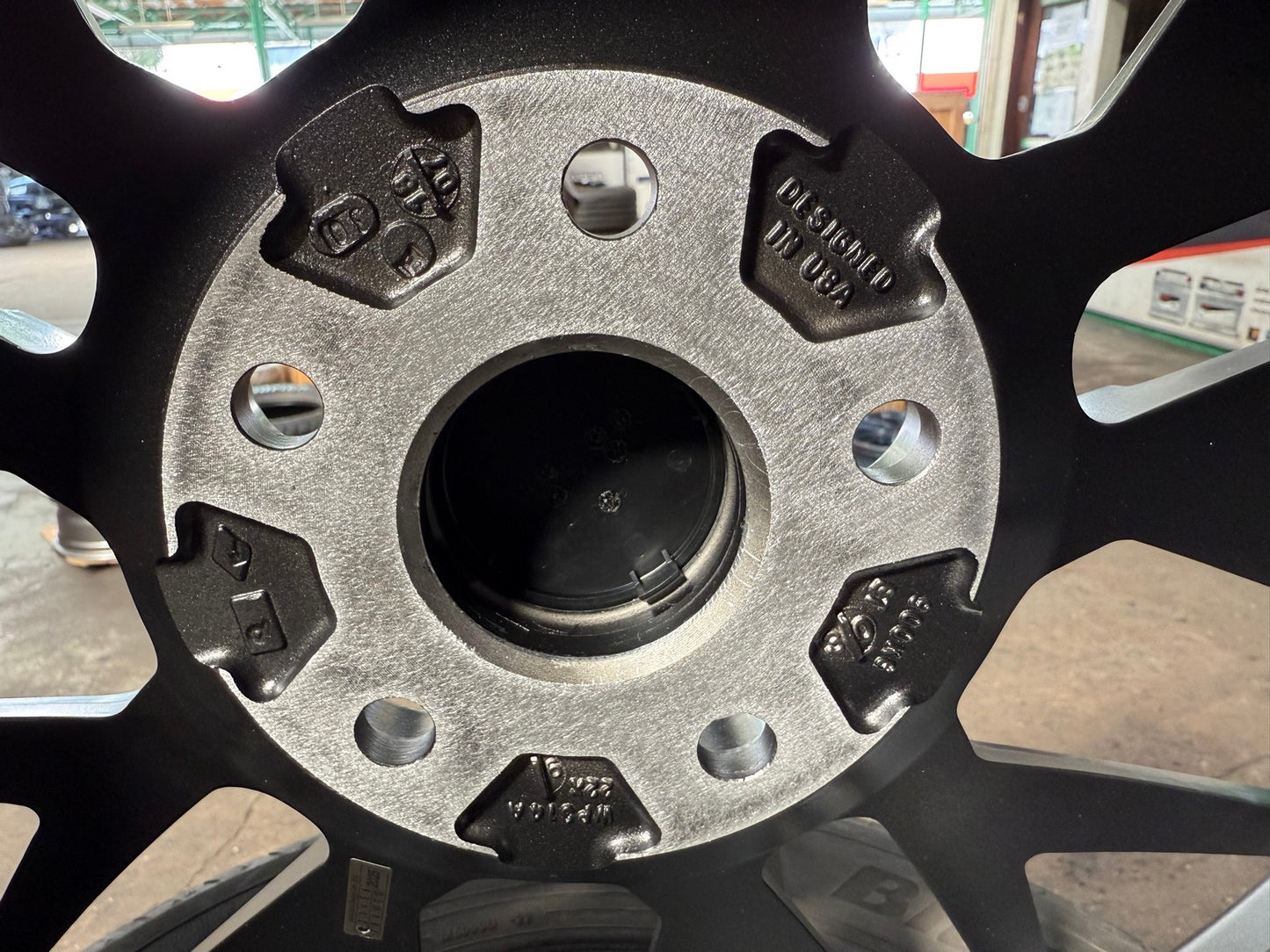 New 22X9 ET30 Vorsteiner VFF107 Rim (4 wheel) Matt Gunmetal 5X114.3