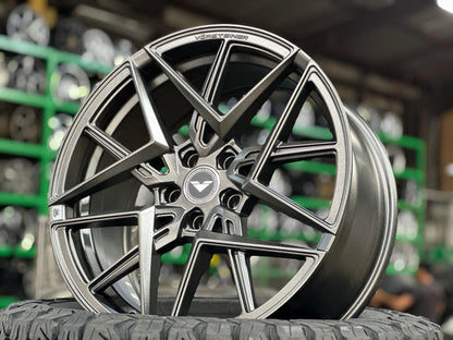 New 19X8.5 ET40 Vorsteiner VFF113 Rim (4 wheel) Matt Gunmetal 5X112